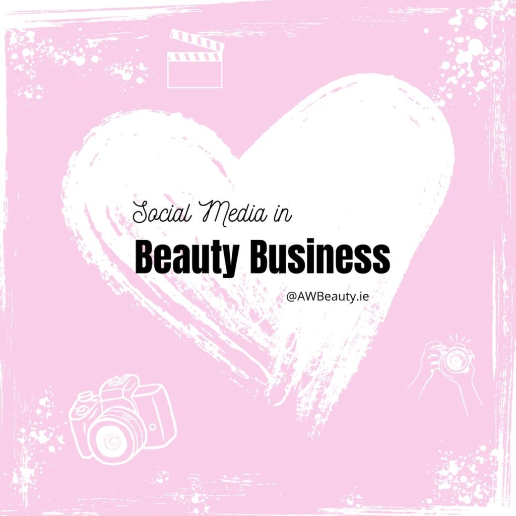 social media in beauty business