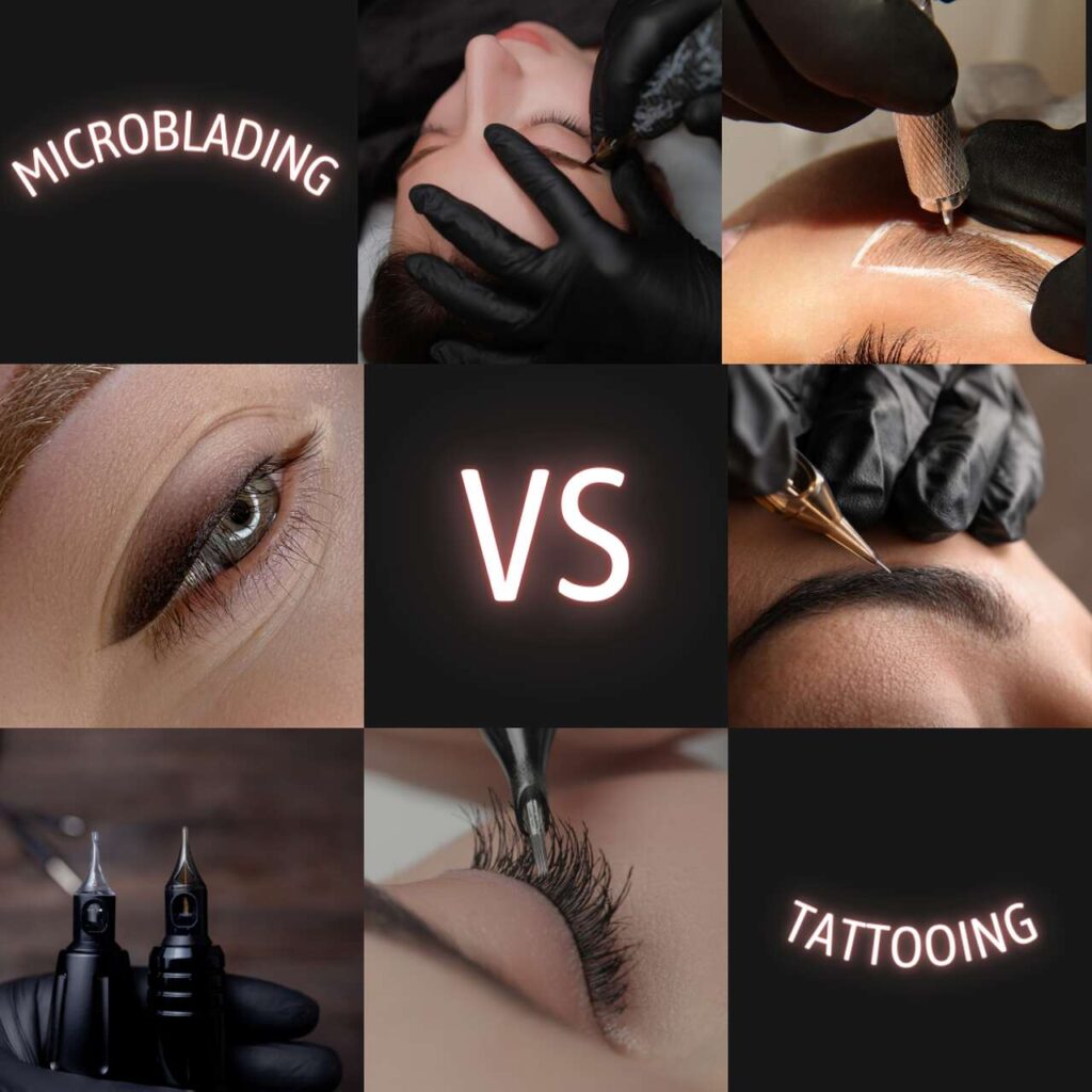 Microblading vs. Tattooing